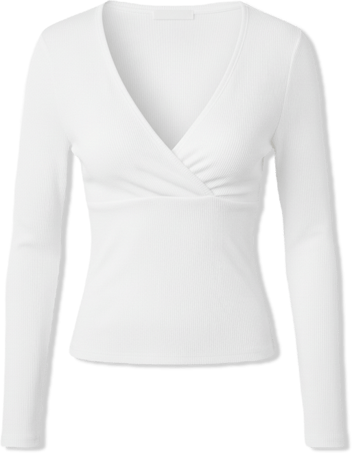 Women's Doron V Neck Long Sleeve Top