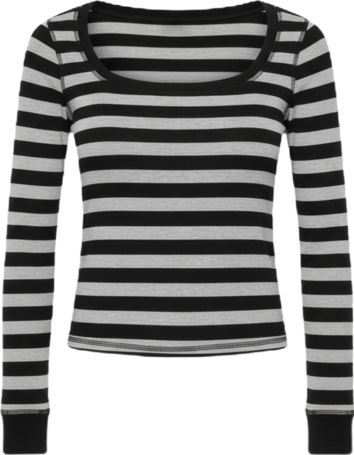 Women's Rainey Striped Long Sleeve Top