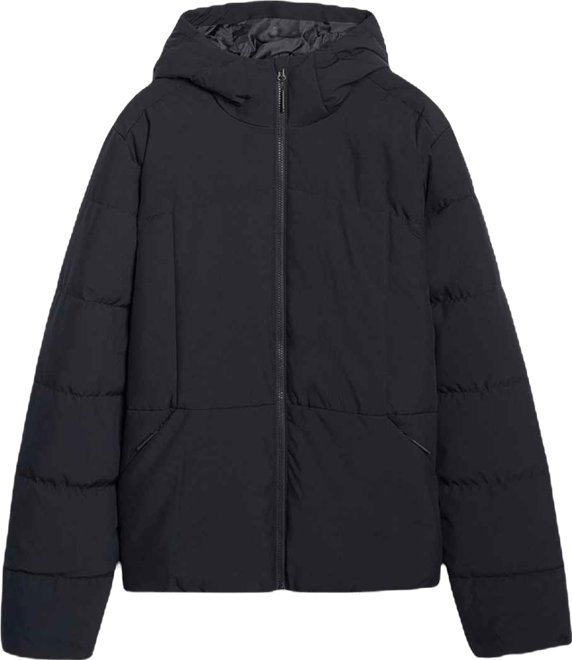 Men's Down Jacket with Synthetic Filling