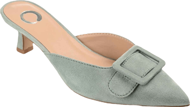 Women's Vianna Buckle Slip On Heels