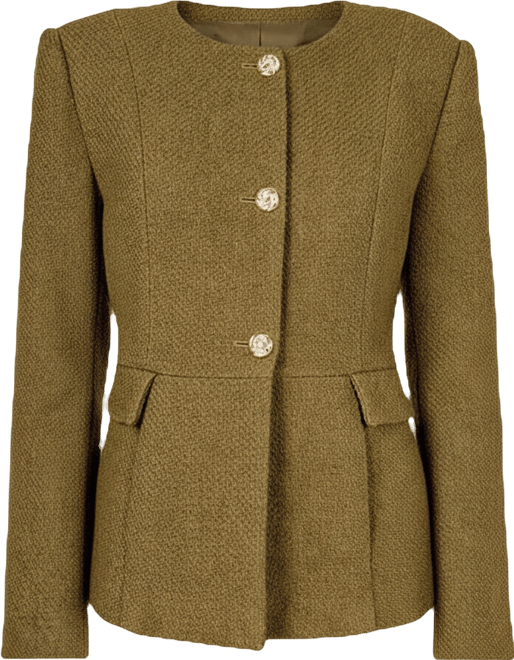 Women's Round Neck Blazer