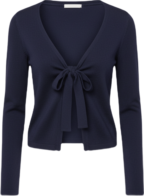 Women's Demi Tie Front Knit Cardigan