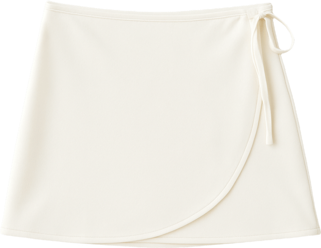 Women's Active Wrap Skirt With Tie