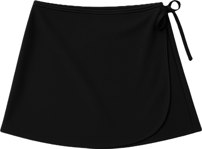 Women's Active Wrap Skirt With Tie