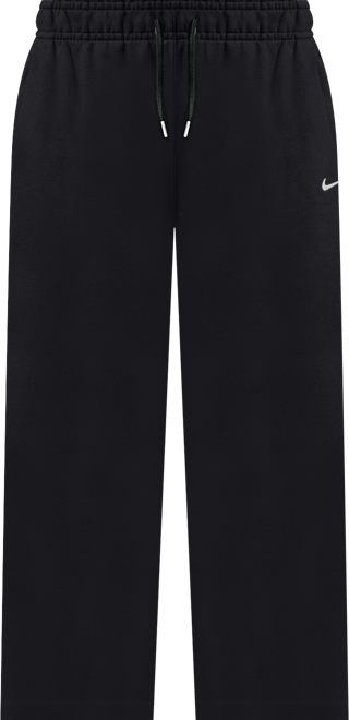 Nike Sportswear Chill Knit Pants de dobladillo abierto ligeros de tiro medio para mujer (talla grande)