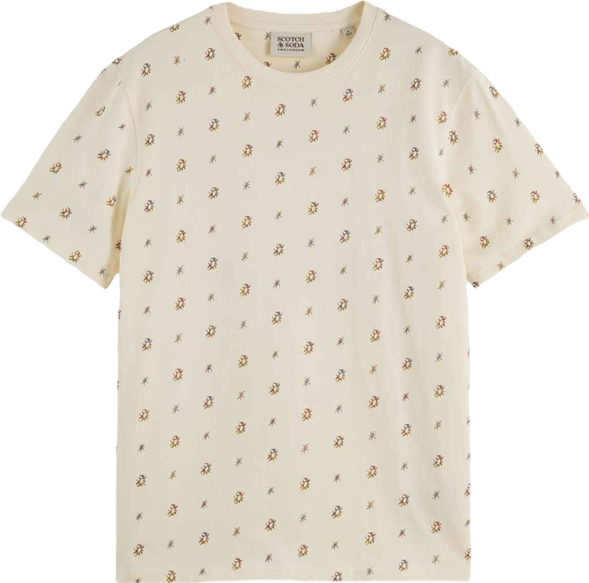 Men's Micro-Printed T-Shirt