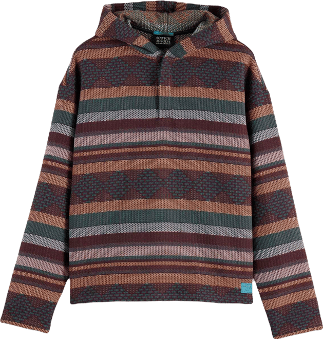 Men's Jacquard Relaxed Fit Sweatshirt