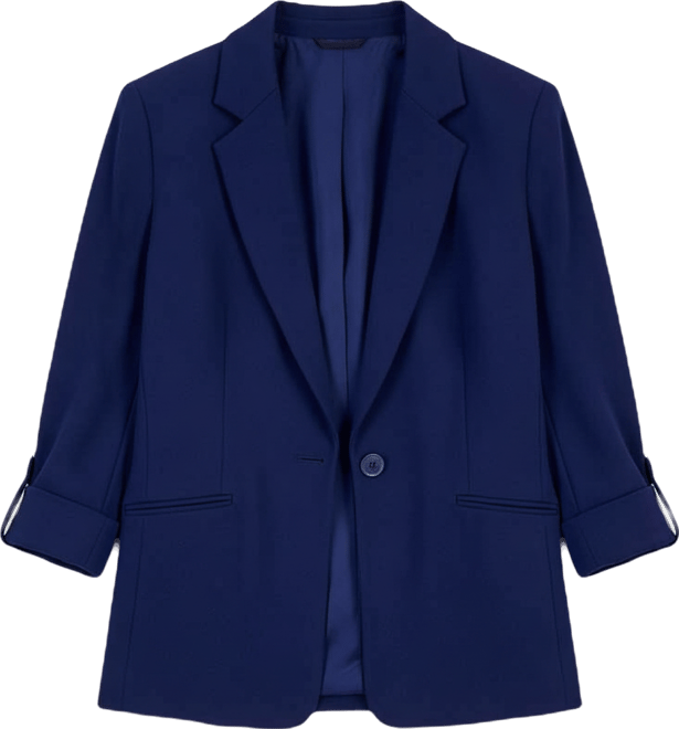 Women's Notch-Collar Cool Crepe Jacket