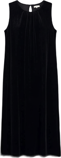 Women's Velvet Sleeveless Dress