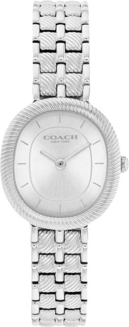 Women's Harlow Silver Tone Stainless Steel Bracelet Watch, 23.8mm