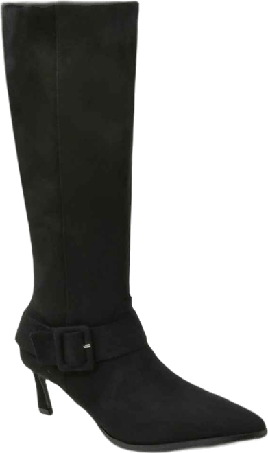 Aston Kitten Heel Boots with Harness
