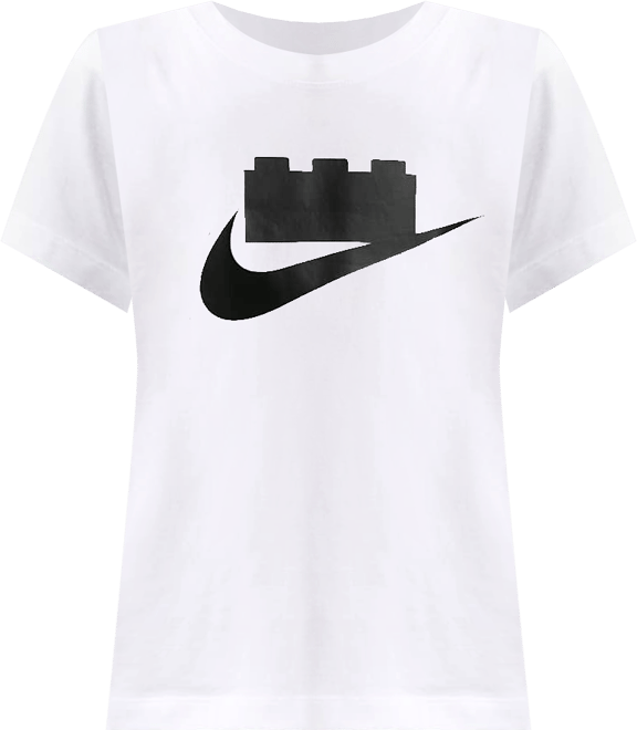 Nike x LEGO® Collection Playera con logotipo para niños talla grande