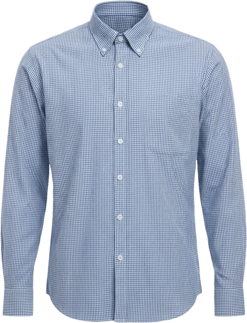 Men's Mini Gingham Dress Shirt, Macy's Exclusive