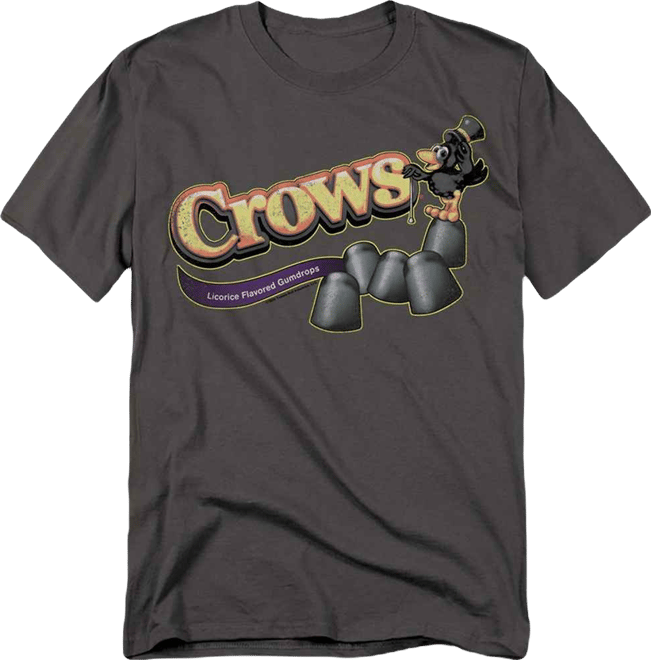 Men's Tootise Roll Crows T Shirt