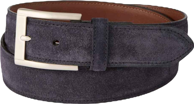 Men's Italian Sueded Calfskin Dress Casual Belt