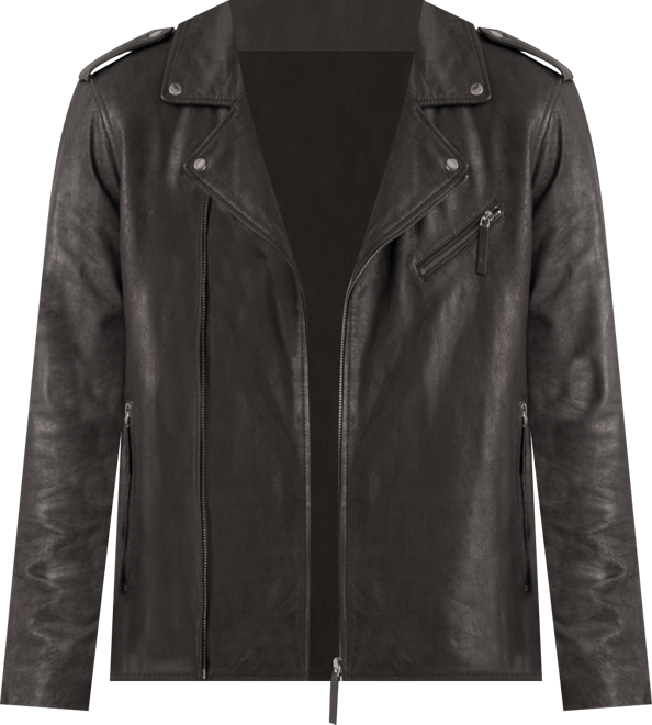 Women's Capri Leather Semi-Fitted Biker Jacket