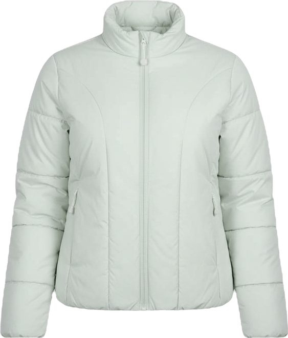 Women's Padded Down Jacket With Synthetic Filling