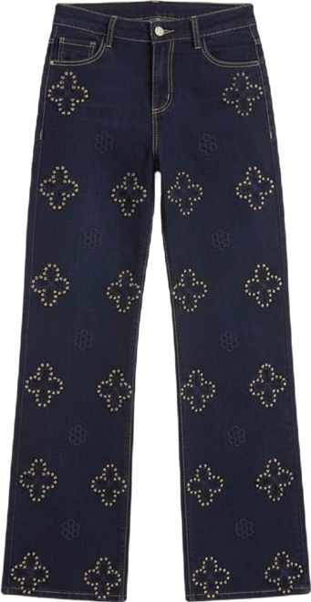 Women's Kaia Studded High Rise Jean