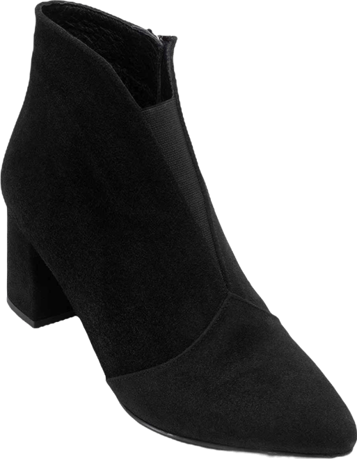 Finda Leather Block Heel Boot (Women)