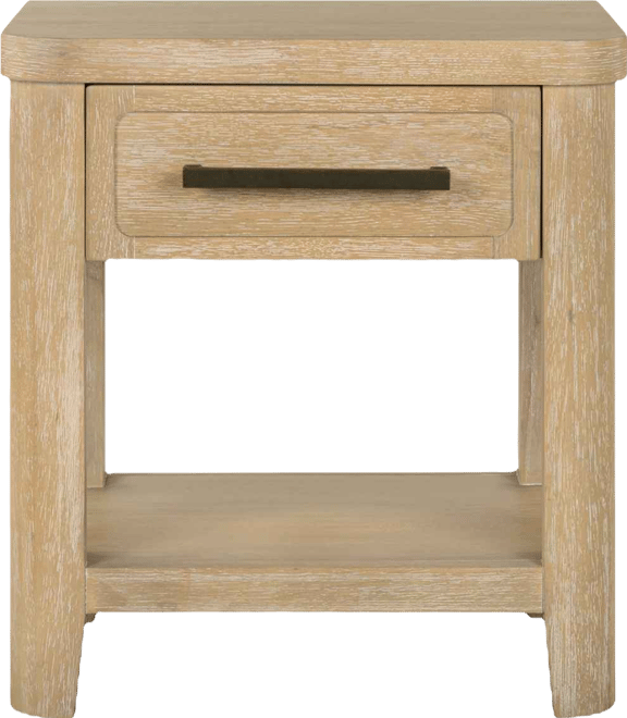 Marcel 26" Wood 1-Drawer Nightstand