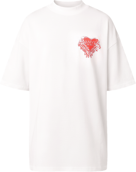 Men's Angelic Heart T-Shirt Off White