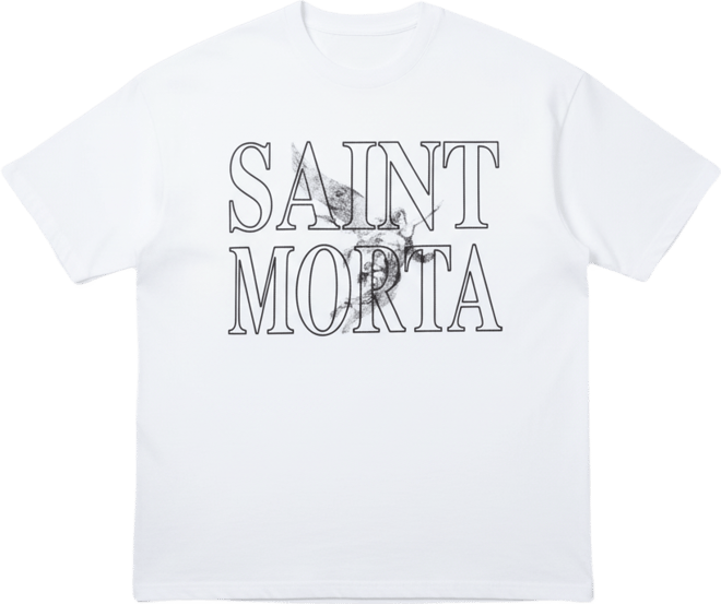 Men's Angelic Drop Shoulder T-Shirt White