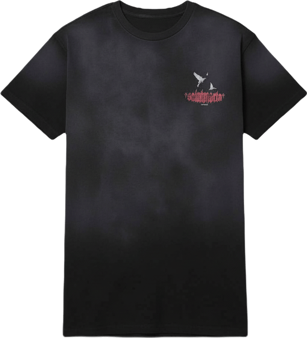 Men's Amorfati Lafayette T-Shirt Sunfade Black