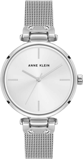 Women's Quartz Silver-Tone Metal Alloy Bracelet Watch Set, 18mm