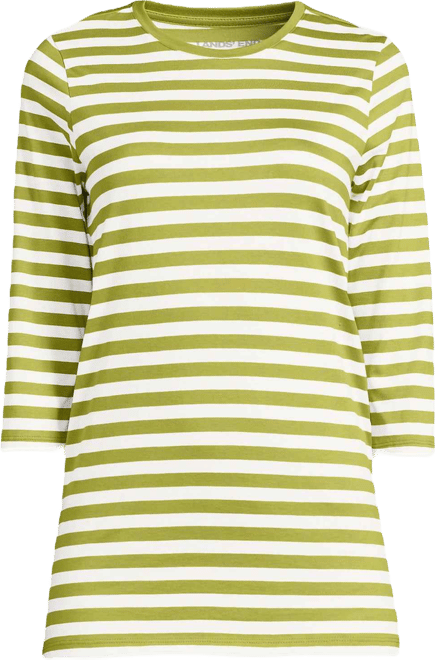 Women's 3/4 Sleeve Cotton Supima Tunic