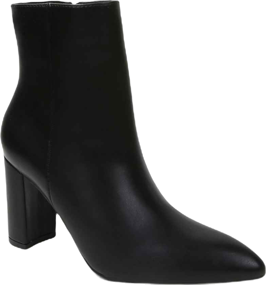Sara Block Heel Ankle Boots