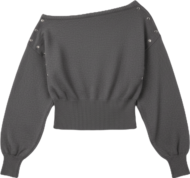 Women's Doro Studded Off Shoulder Sweater