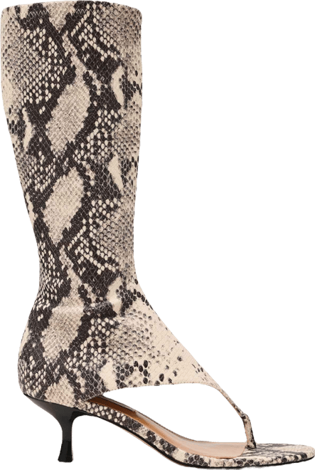 RELENTLESS Snake Thong Open-Toe Boot Shaft Women's Heel – Steve Madden