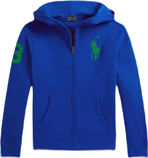 Ralph Lauren Childrenswear Boys 8-20 Big Pony Fleece Full-Zip