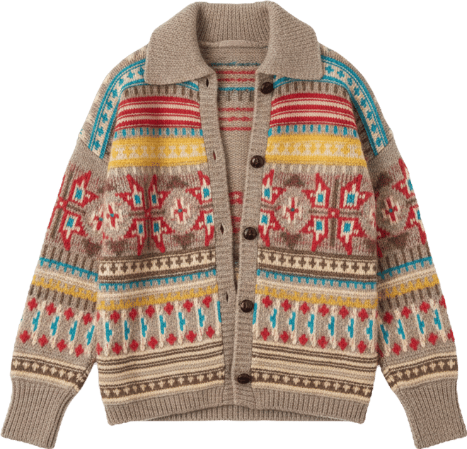 Native Knitter Desert Bloom Cardigan - Squash Blossom | Faherty Brand