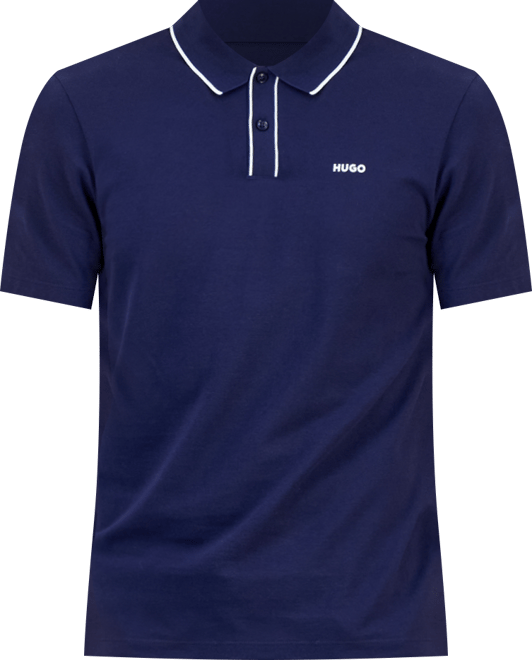 Men's Dalombi Button-Placket Polo Shirt
