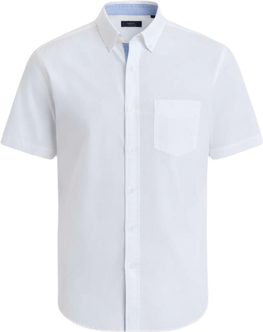 Men's Short Sleeve Button-Down Oxford Shirt, Created for Macy's