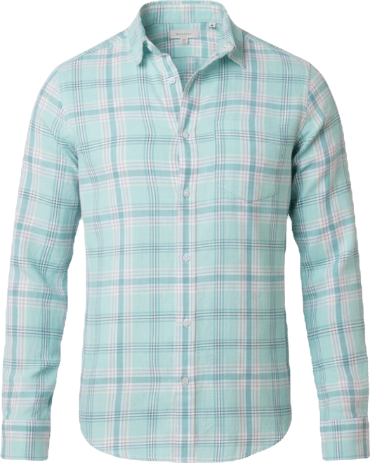 Men's Linen Long Sleeve Button Down Shirt