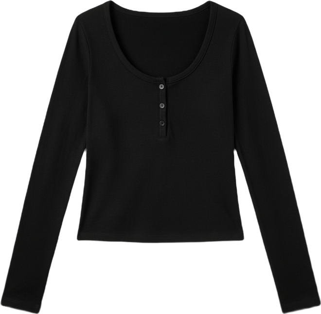 Womens Leah Henley Top