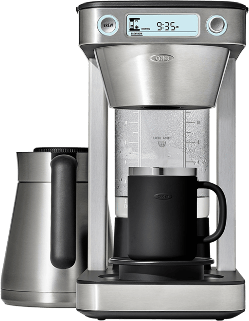 Brew 12-Cup Stainless Steel Coffee Maker