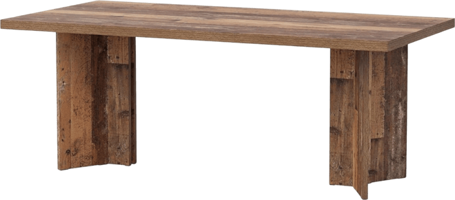 63-inch Dining Table for 4-6, Farmhouse Kitchen Table with Large Tabletop, Rectangular Dinner Eating Table