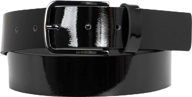 Men's Evening Dressy Patent Leather Belt