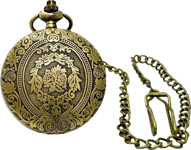 Men's 49005 Vintage Quartz 2 Hand White Dial Watch