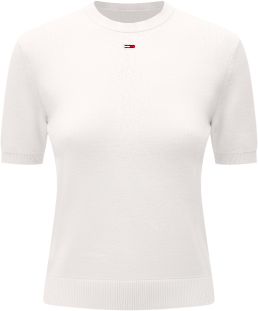 Women's Essential Striped Short-Sleeve Sweater