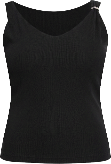 Women's Aimee Sleeveless Jewel Draped Top