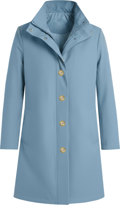 Women's Hooded Raincoat