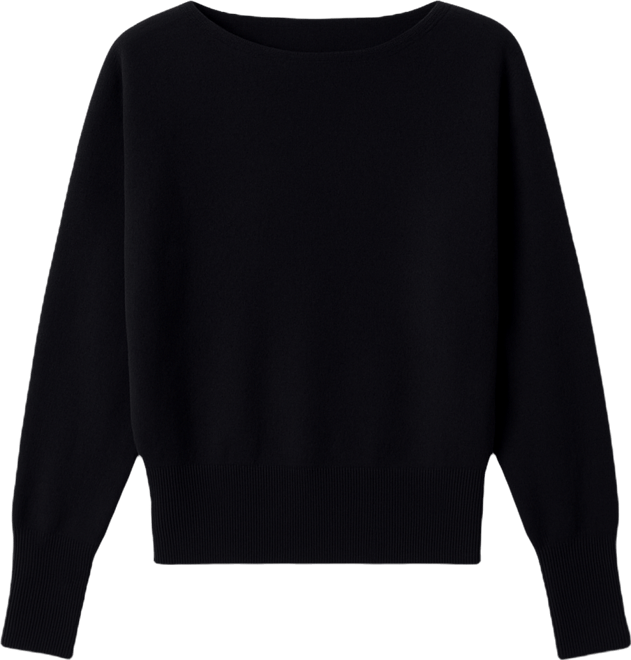 Women's Alaia Long Sleeve Cashmere Sweater