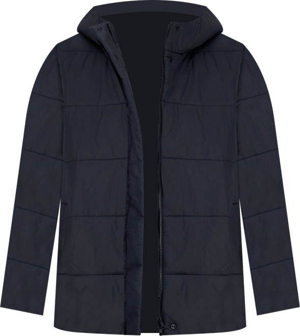 Petite Hooded Puffer Coat