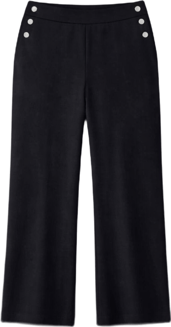 Plus Size Pull-On Sailor Pants