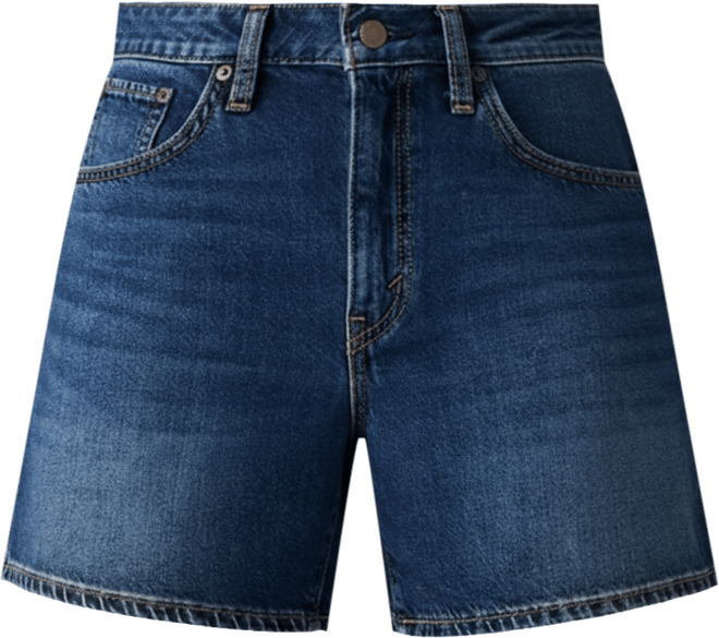 Juniors' Cinch High-Rise Mid-Thigh Shorts