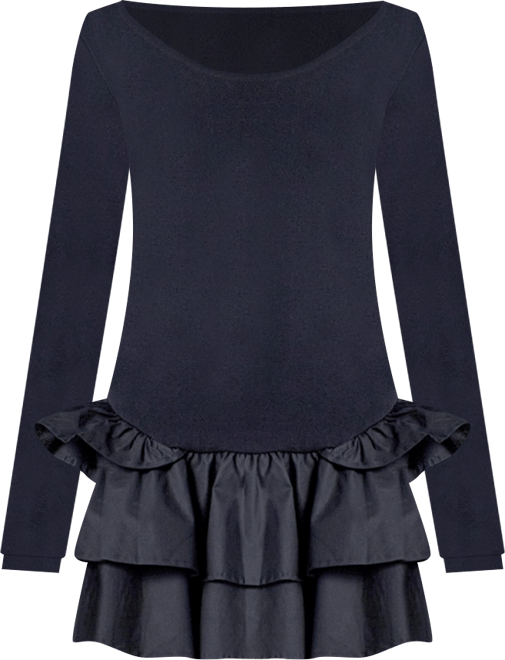 Women's Combo Mixed Tiered Mini Dress